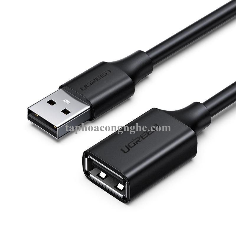 Ugreen 10317 3M màu Đen Cáp tín hiệu nối dài USB 2.0 lõi thuần đồng US103 30010317